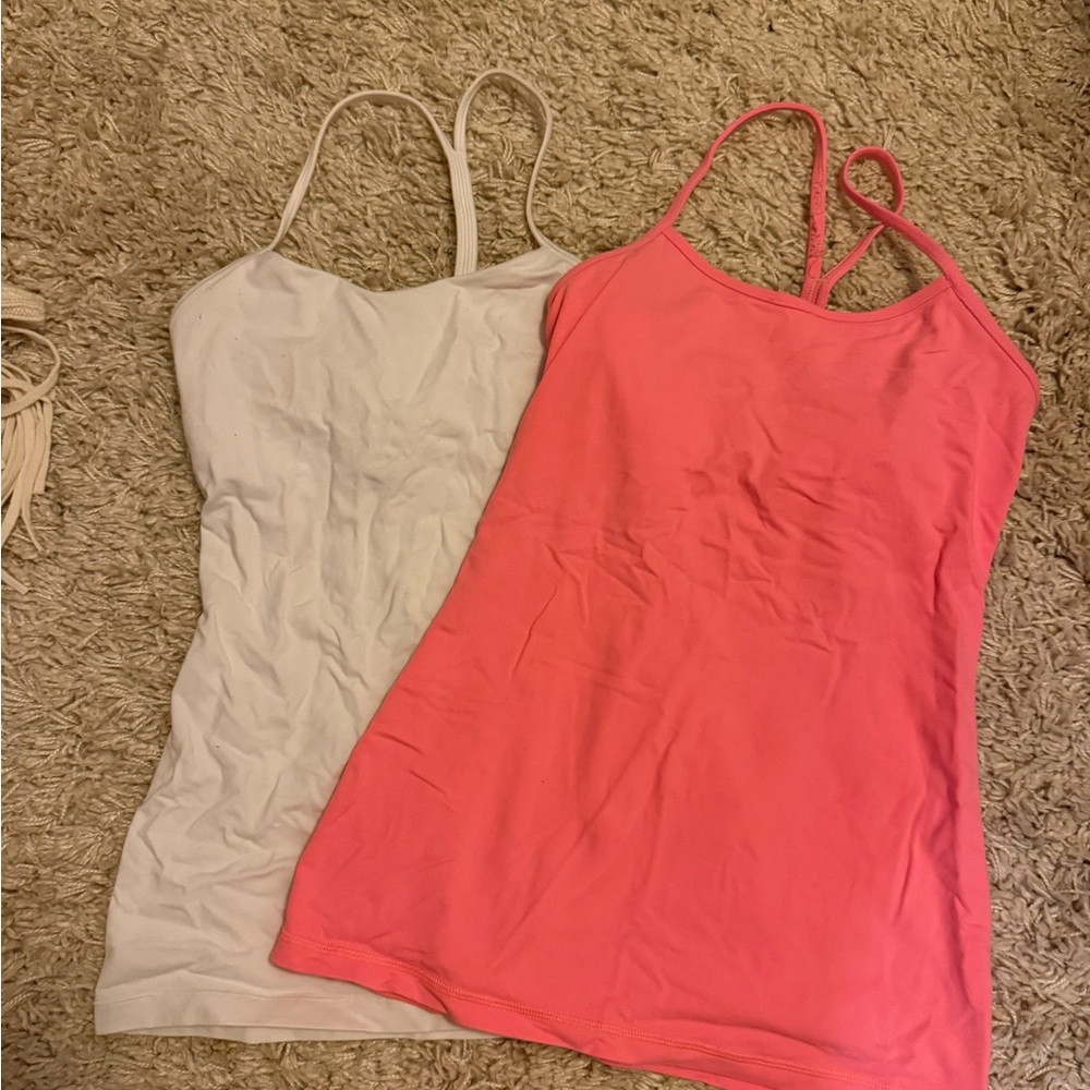 Lululemon Power Y Tanks Both